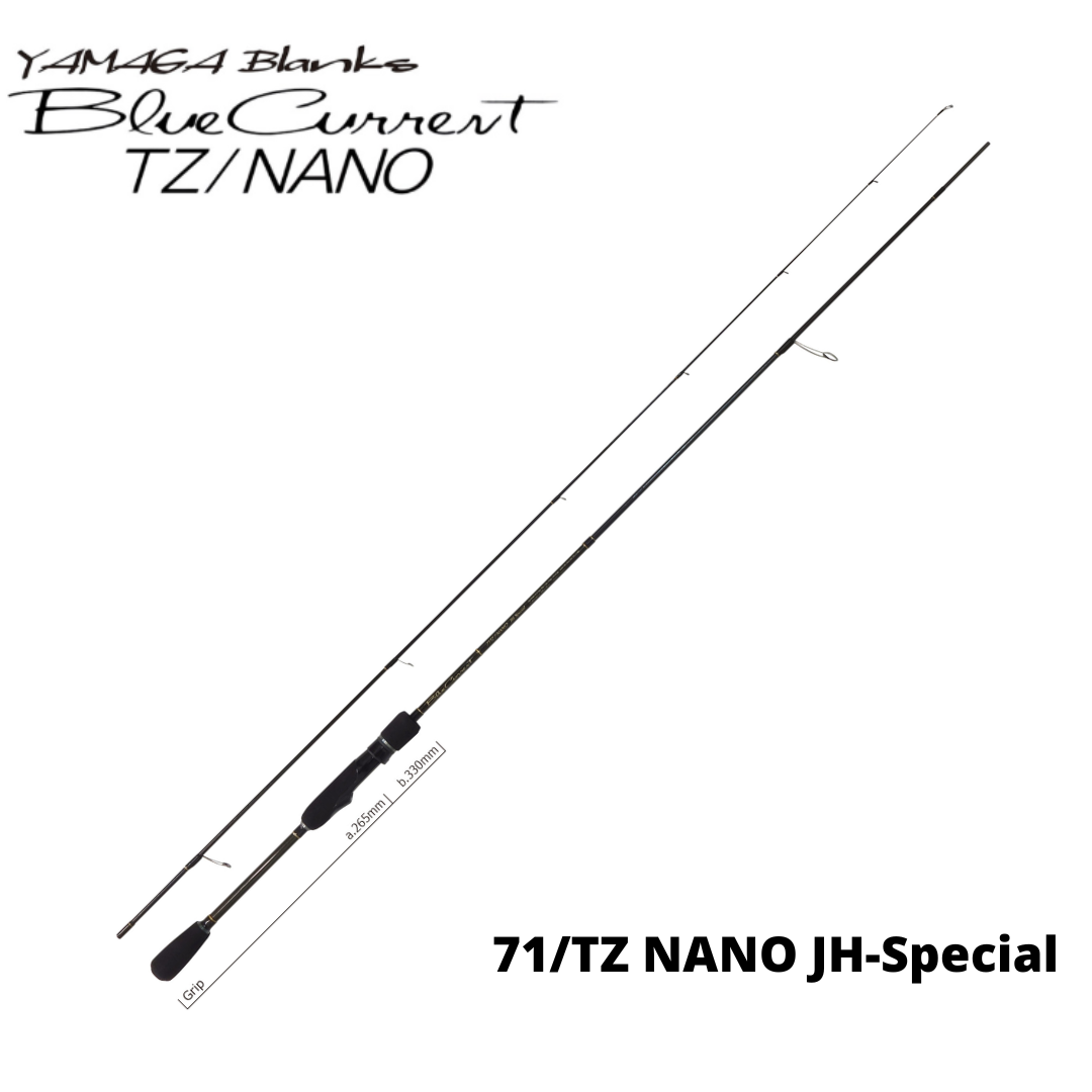 Yamaga Blanks BlueCurrent 71/TZ NANO Jig Head Special Yamaga Blanks BlueCurrent 71/TZ NANO Jig Head Special