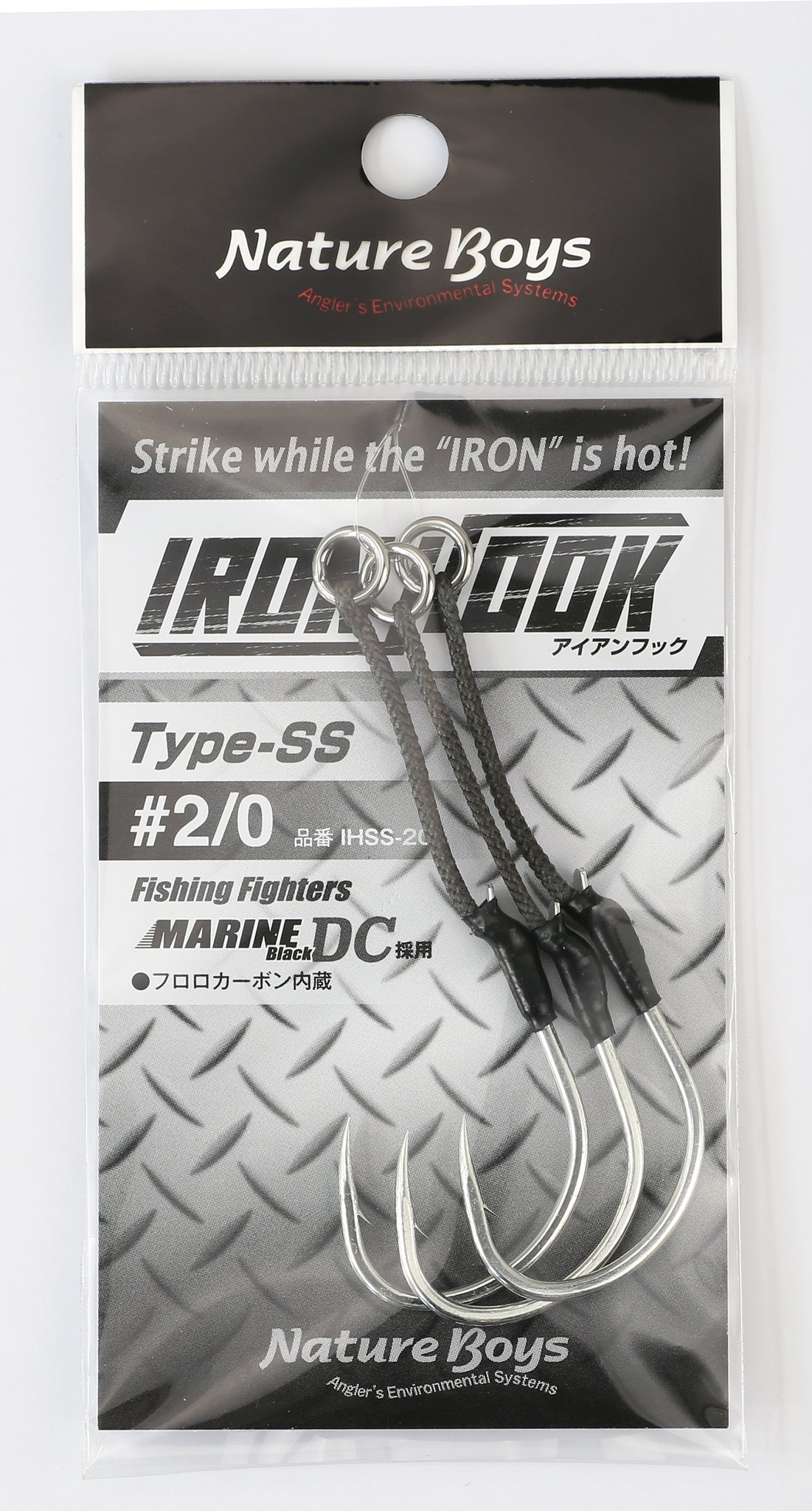 NATURE BOYS SINGLE ASSIST HOOK IRONHOOK TYPE SS