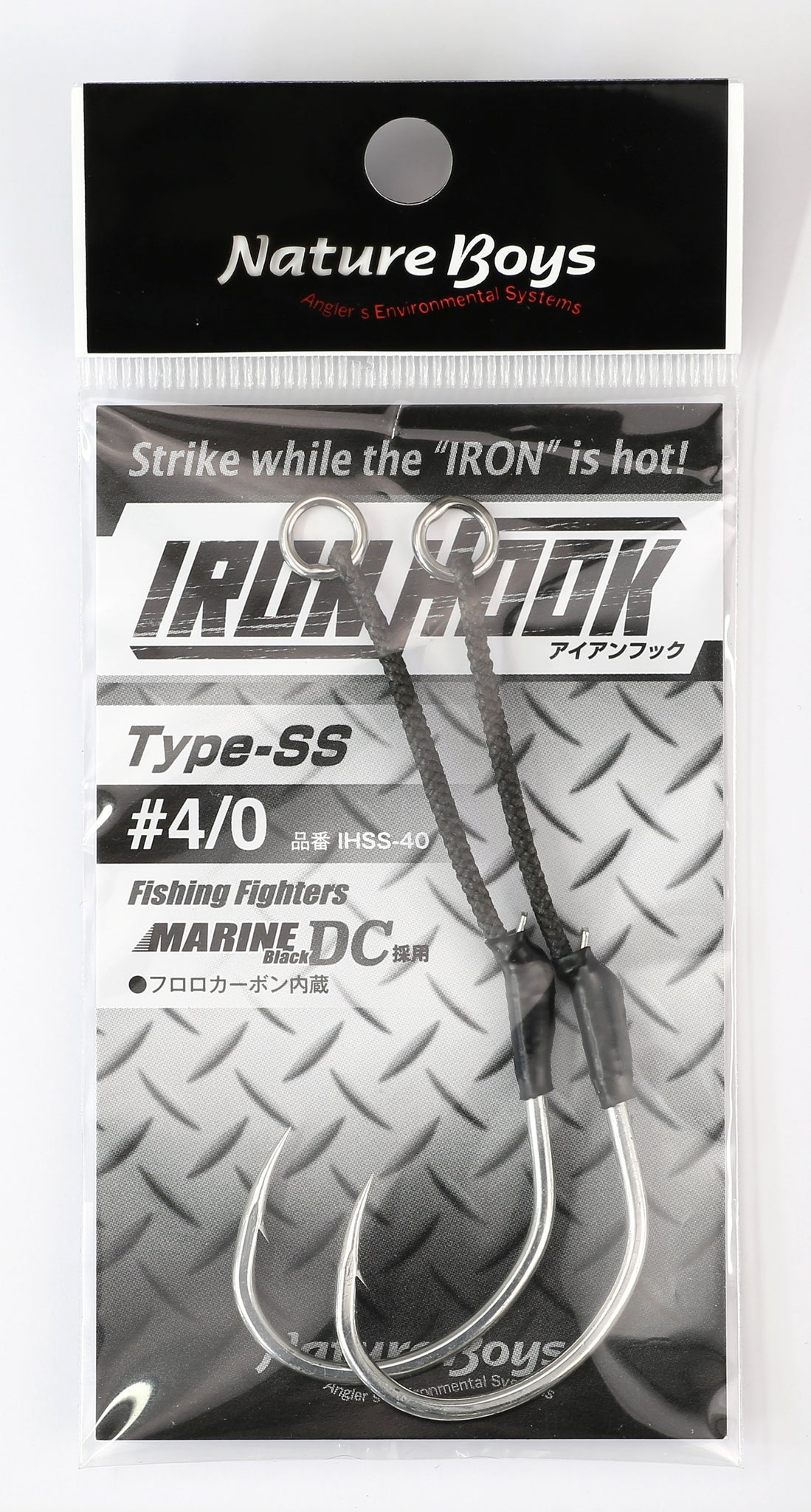 NATURE BOYS SINGLE ASSIST HOOK IRONHOOK TYPE SS