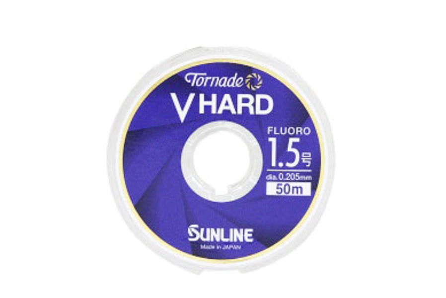 Sunline Tornado V-Hard Plasma Rise Fluorocarbon Leader 50m