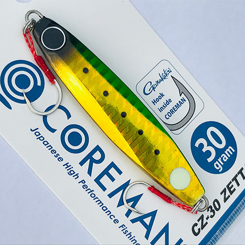 COREMAN Metal Jig CZ-30 with Hook 30g