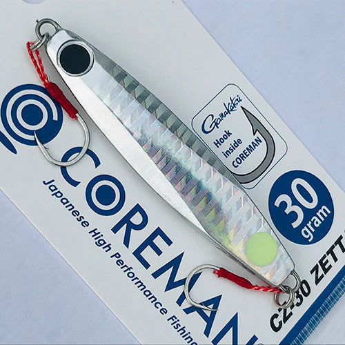 COREMAN Metal Jig CZ-30 with Hook 30g