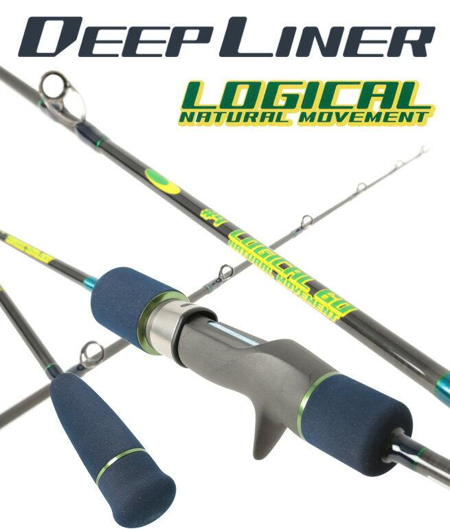 Deepliner Slow Pitch Jigging Rod Logical 2P 60 #6