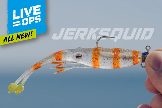 NOMAD LIVE OPS JERKSQUID LURE 3.25 Inch