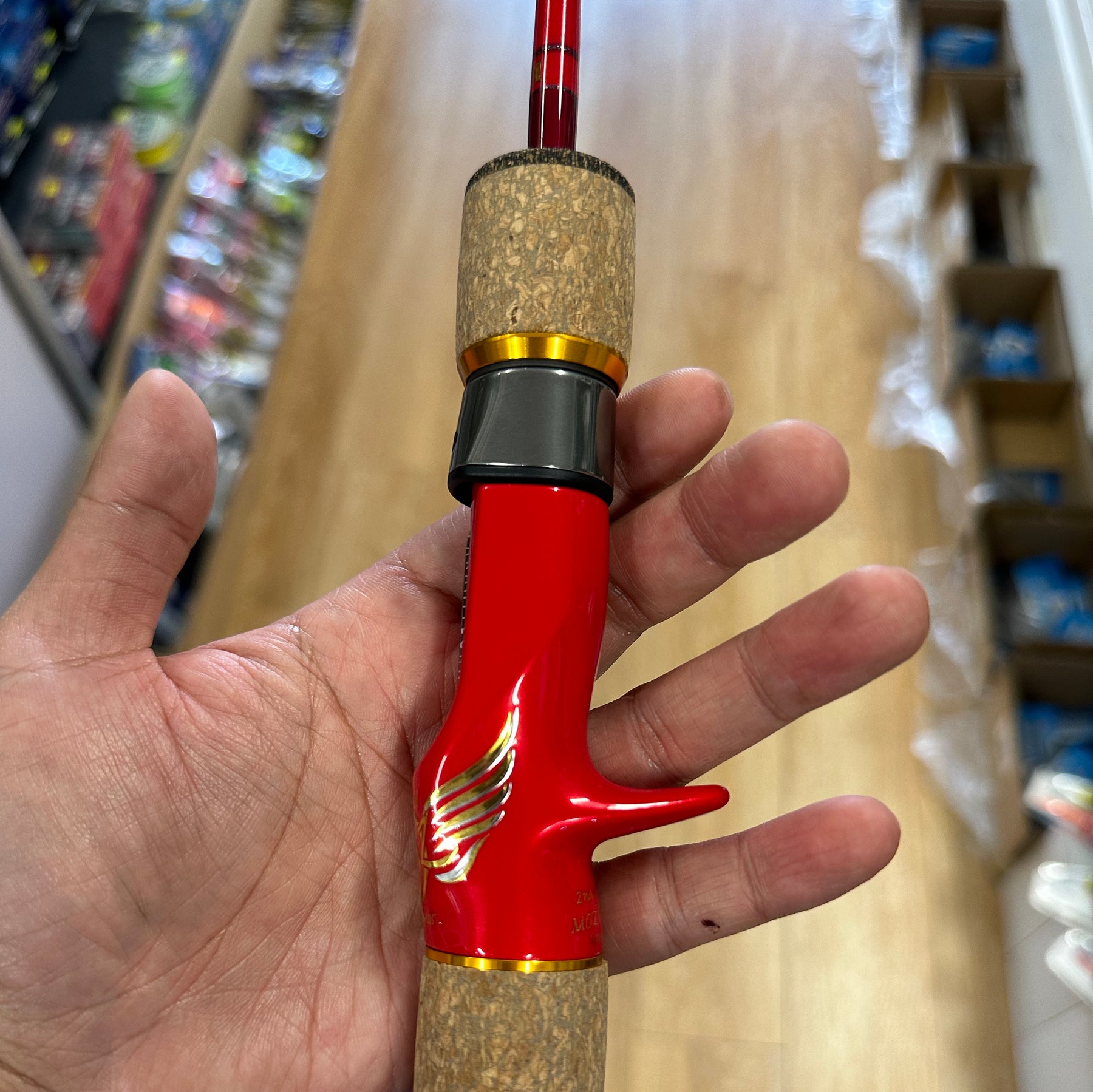 Takamitechnos 23MOZ 624LM - CM Red Cork Grip