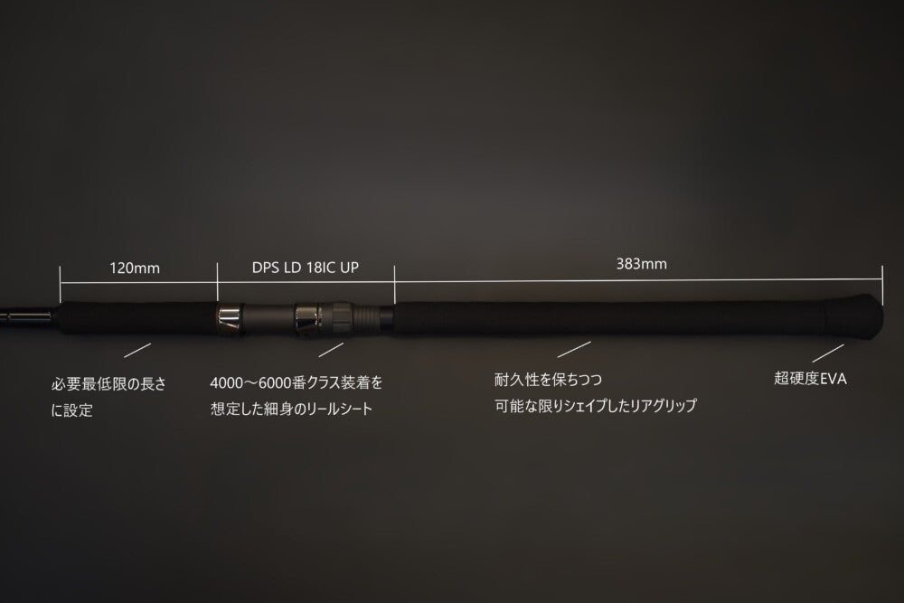 (Pre-Order) TRUTH JAPAN Spinning Rod BlackDimension 103MH