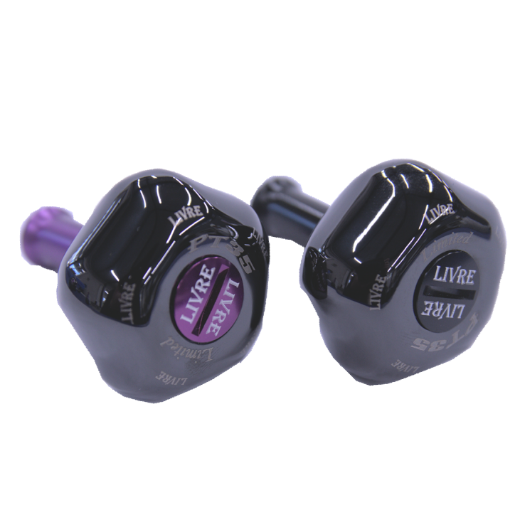 美品 LIVRE PT35 Special Derivation Limited Livre Custom Reel Knob PT35 Special Derivation