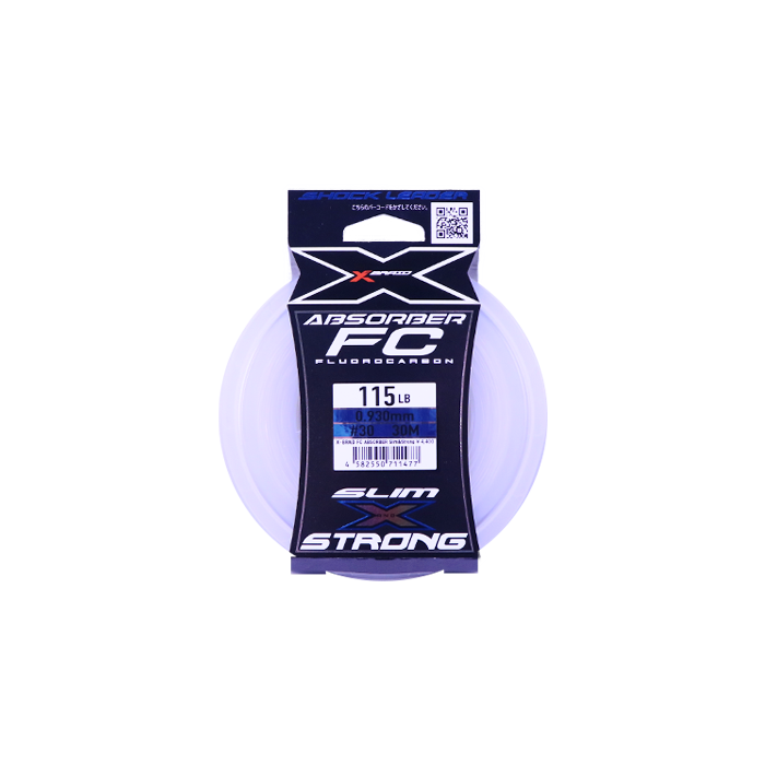 X-BRAID FC ABSORBER Slim&Strong Leader 30m