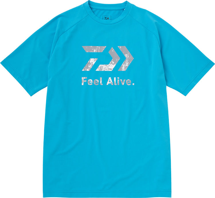unisex T Shirt Short Sleeve Daiwa Fishing Logo Jersey Tee Crew Neck Regular Fit