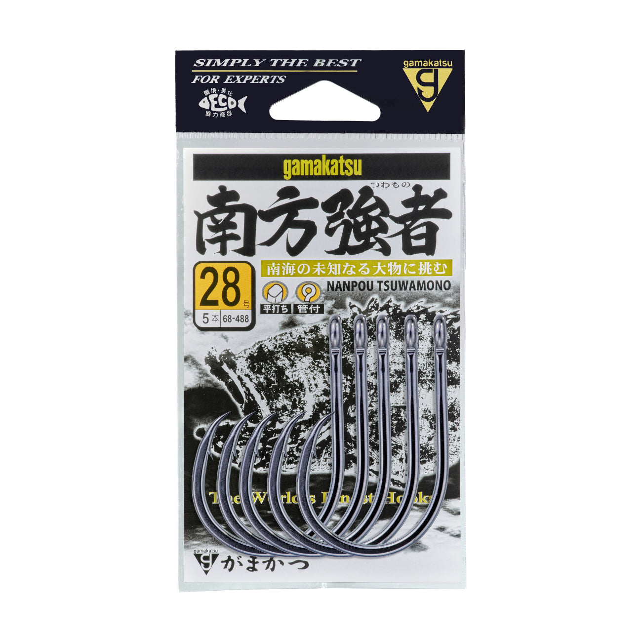 Gamakatsu NANPOU TSUWAMONO Ring Eye Hooks