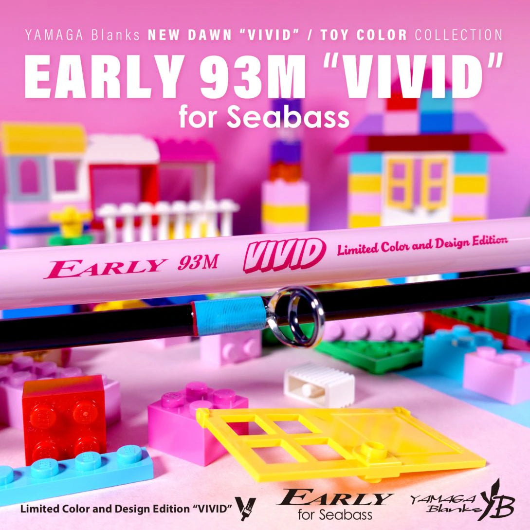 Yamaga Blanks EARLY 93M for Seabass Vivid Limited Color