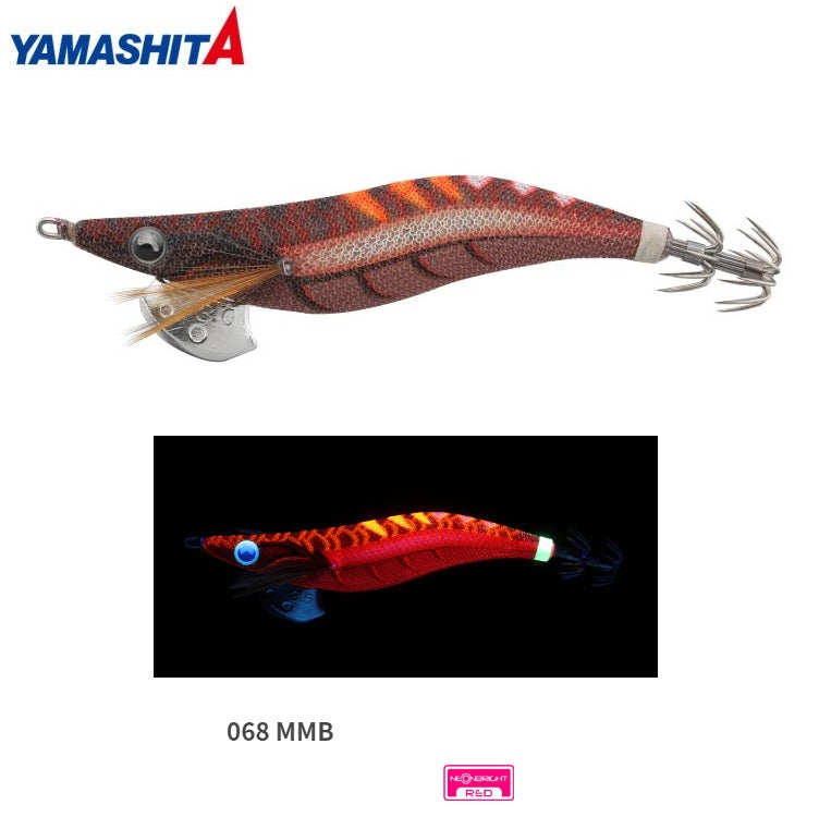 Yamashita EGI-OH LIVE NEON BRIGHT Squid Jig Size #3.5