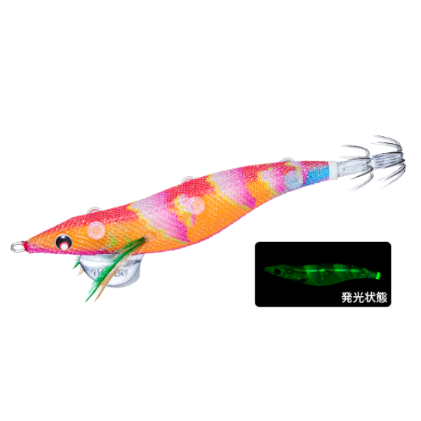 DUEL SUSHI-Q (BAIT HOLDER BOTTOM) Squid Jig A1779 #3.5