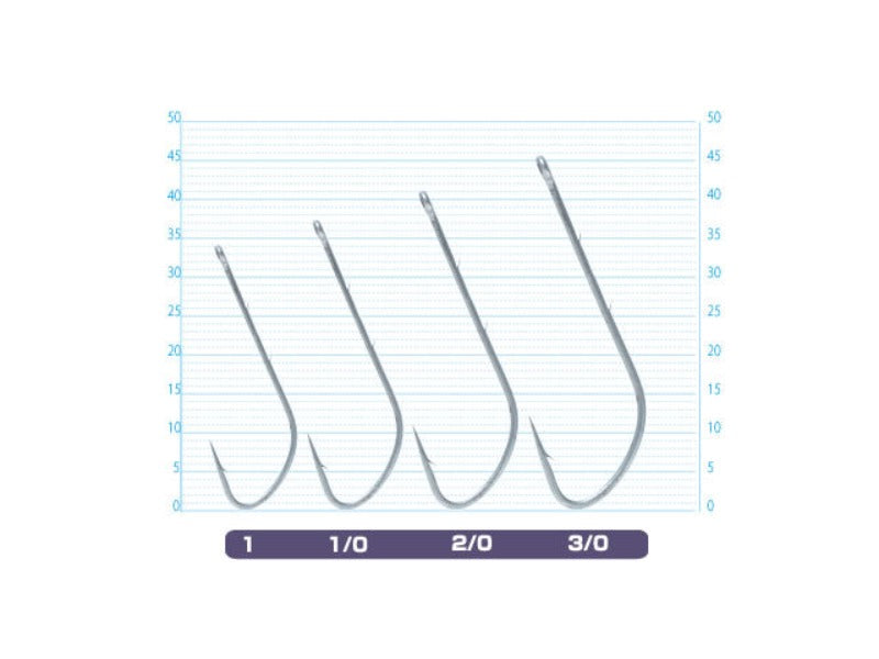 OWNER Hairtail Saber Single Hook