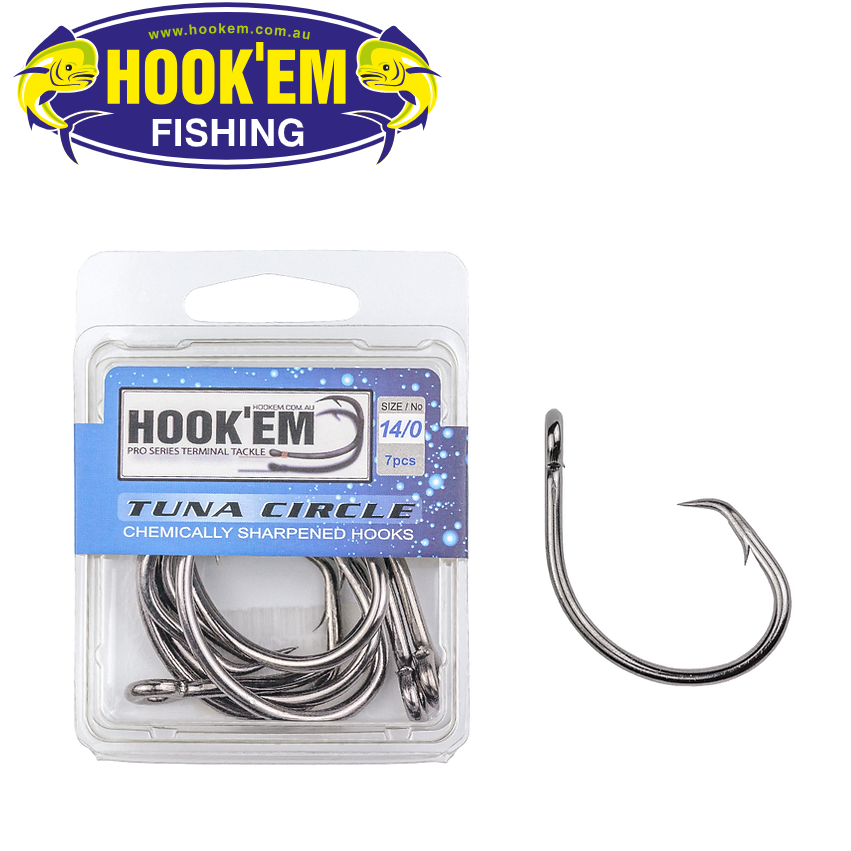Hook'em Tuna Offset Circle Hook