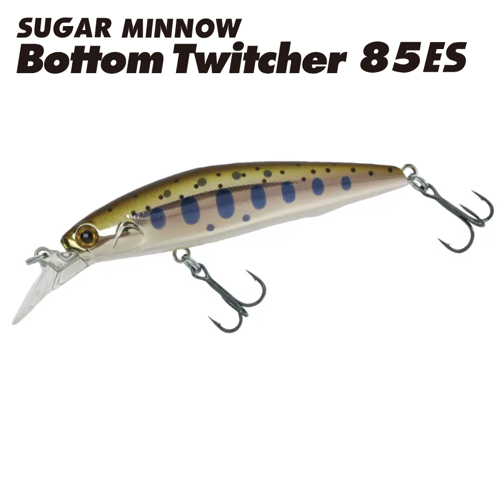 BASSDAY SUGAR MINNOW Bottom Twitcher 85ES 17g