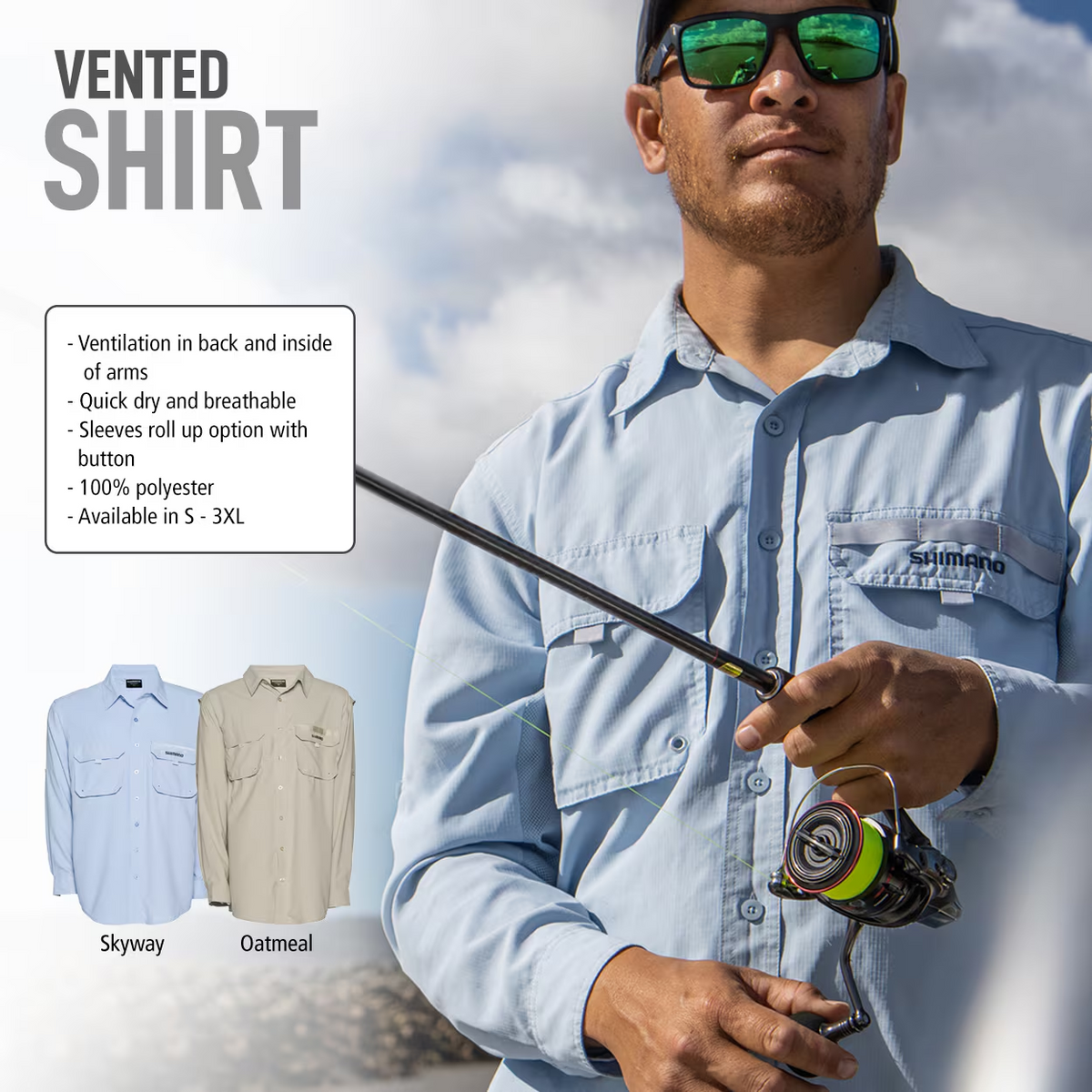 Shimano VENTED FISHING SHIRT