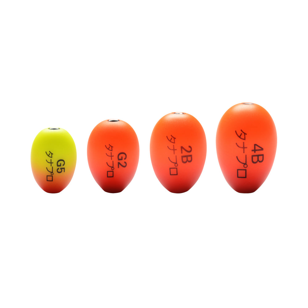 PRO YAMAMOTO ISO Fishing Float TANAPRO Orange Color