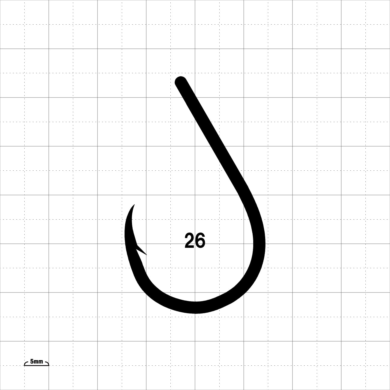 Gamakatsu NANPOU TSUWAMONO Ring Eye Hooks