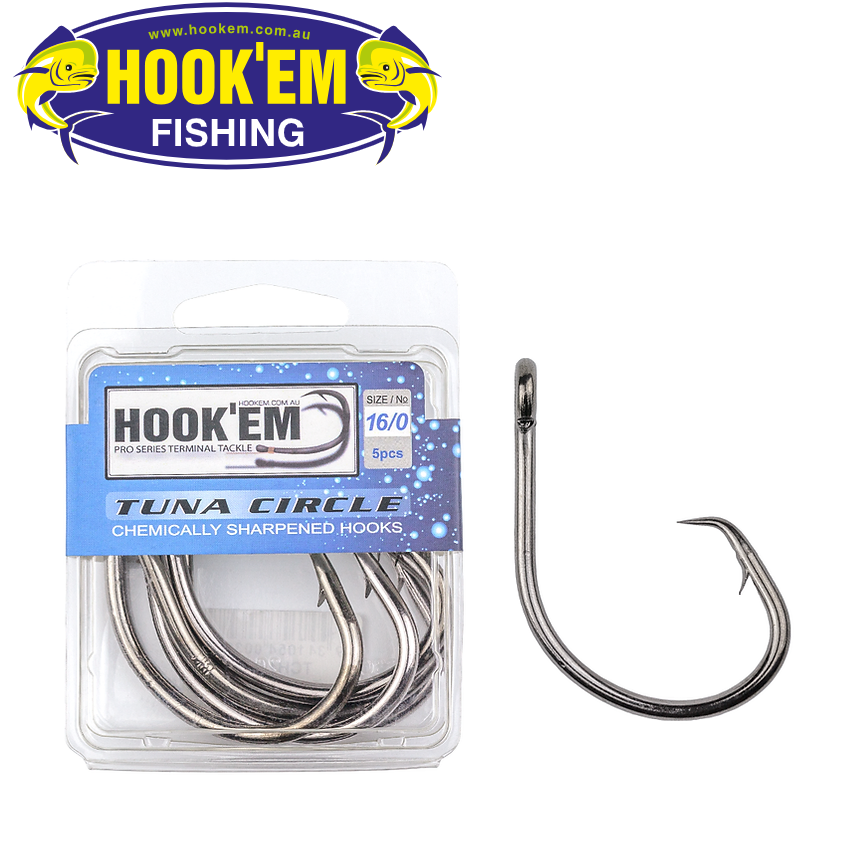 Hook'em Tuna Offset Circle Hook
