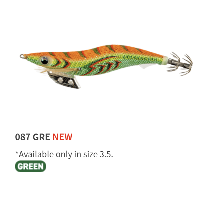 Yamashita Egi-Oh K 490 Glow Warm Jacket Squid Jig Size #3.5