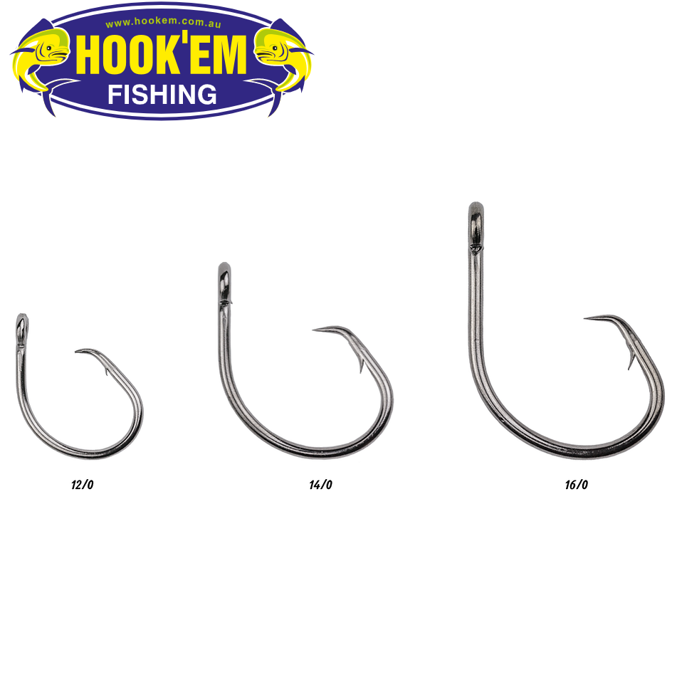 Hook'em Tuna Offset Circle Hook