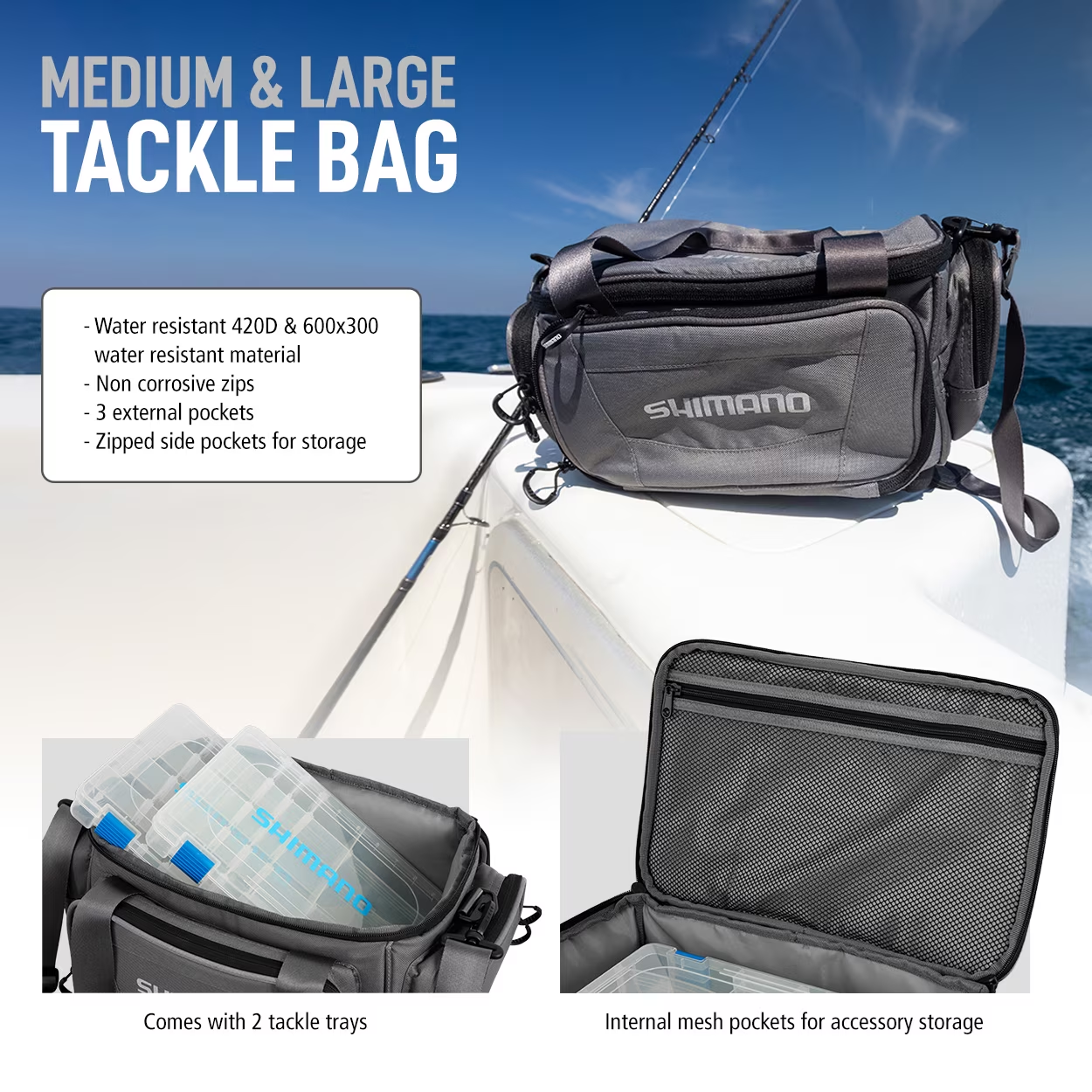Shimano Tackle Bag Medium Shimano Tackle Bag Medium