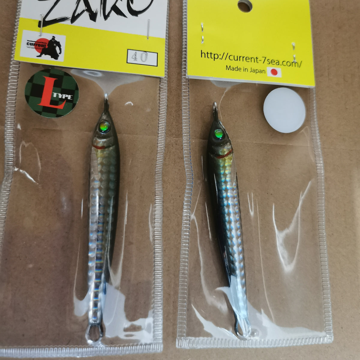 CURRENT Handmade METAL JIG ZAKO Long Type 40g