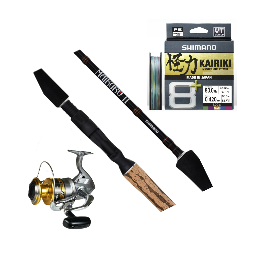 SHIMANO Sedona FI 8000 + Maikuro II 572 FISHING COMBO (Local Pickup Only)