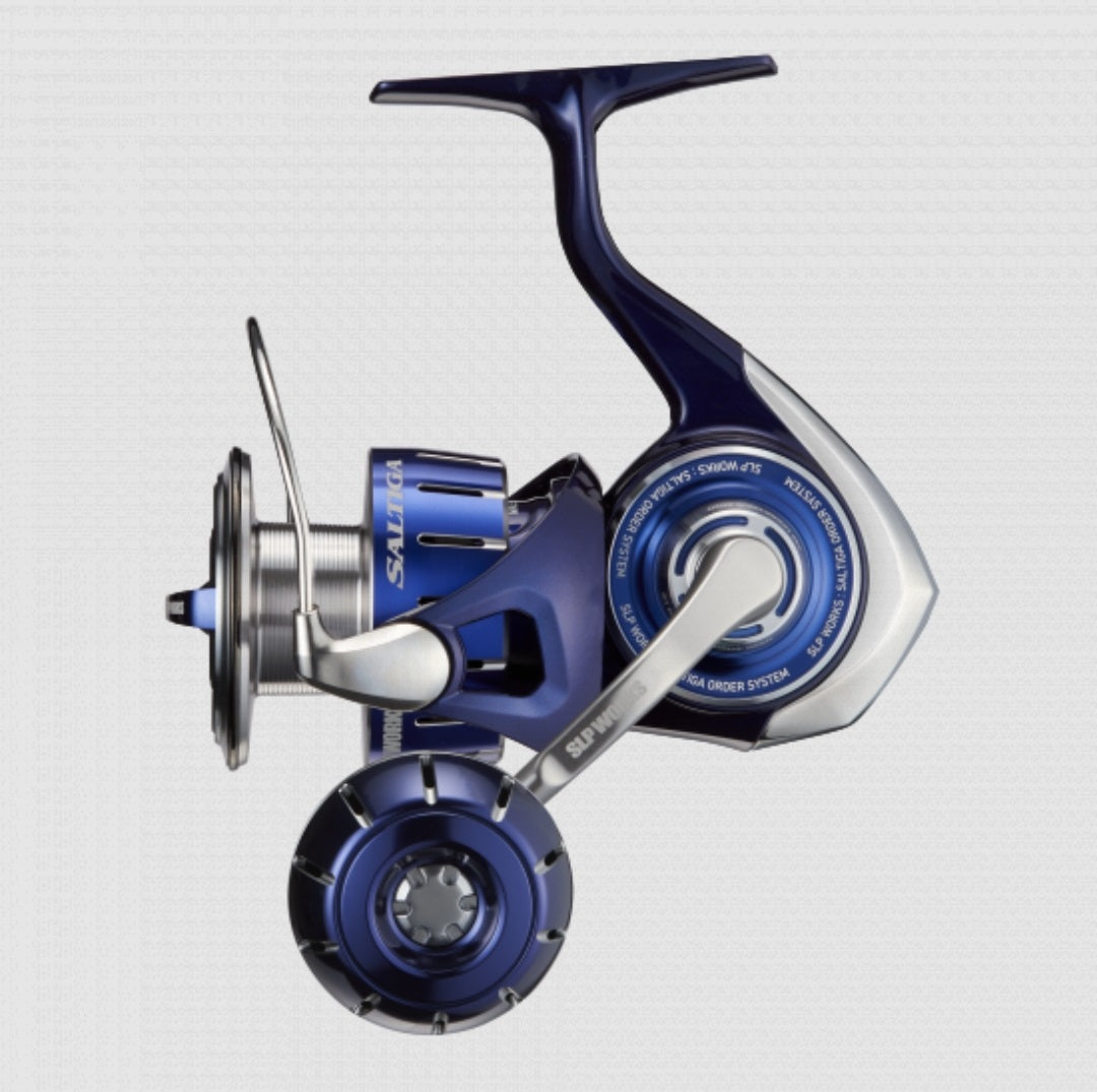 blue daiwa reel (Pre-Order) Daiwa Saltiga Semi-custom Blue Color 5000-XH-SLPW