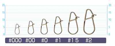 Owner Cultiva P-20 Stainless Steel Lure Snap