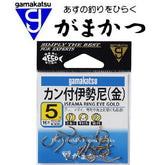 Gamakatsu Iseama Ring Eye Hooks (Gold)