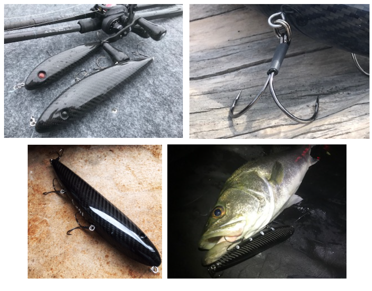 STUDIO COMPOSITE DAVIS 235 CARBON COMPOSITE LURE 235mm 148g