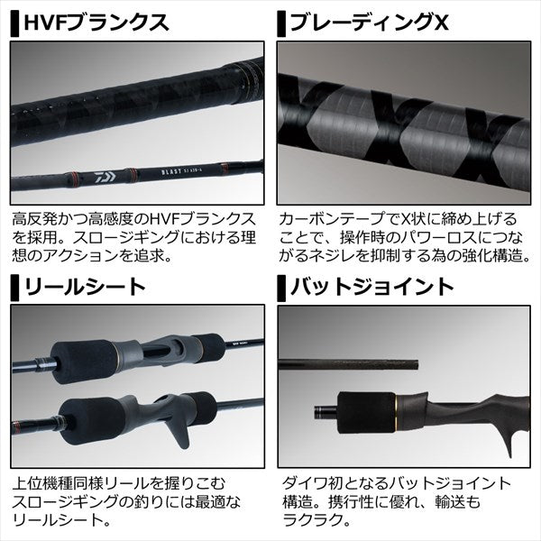 Daiwa Blast SJ (Slow Jigging) Rod