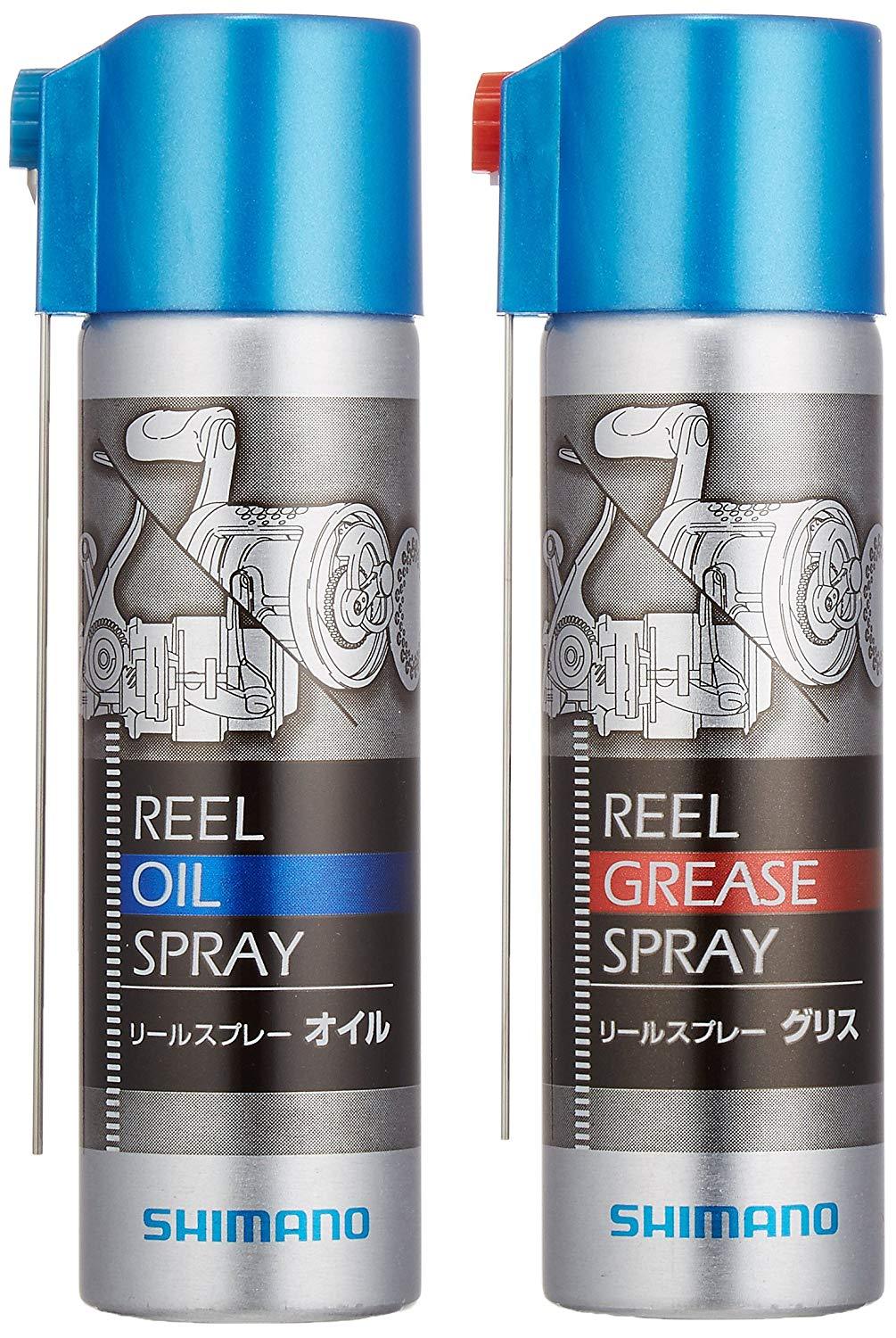 Shimano REEL OIL & GREASE SPRAY SET SP-003H - Coastal Fishing Tackle