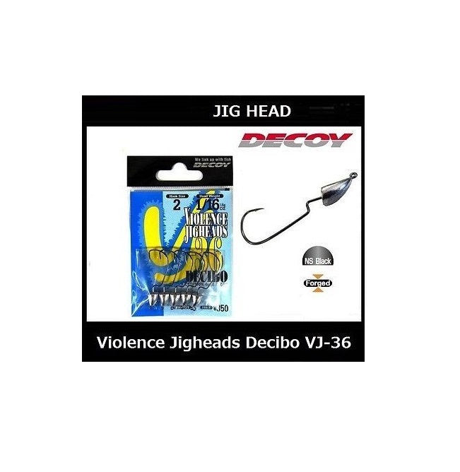 DECOY Decibo Violence Jig Heads VJ-36