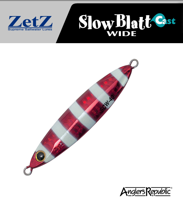 Palms/Zetz Slow Blatt Cast WIDE Metal Jig 20g