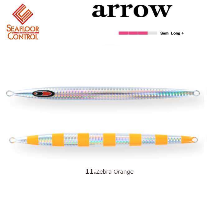 SEAFLOOR CONTROL Metal Jig ARROW 700g