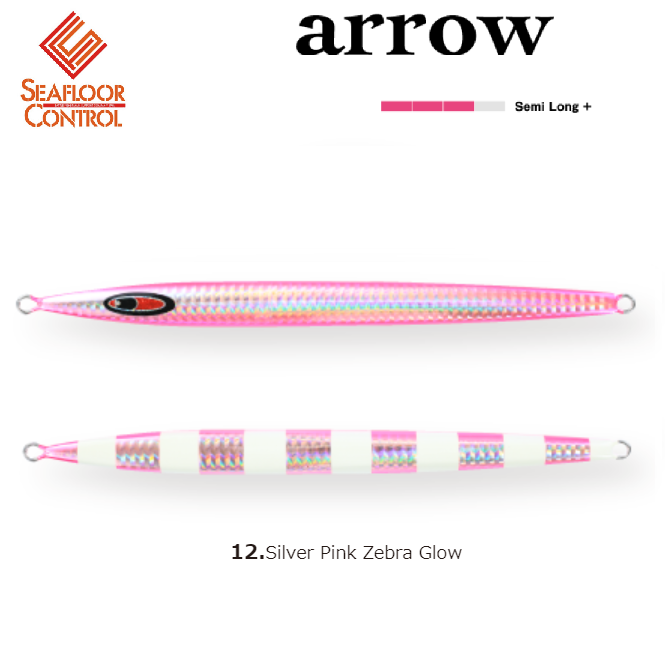 SEAFLOOR CONTROL Metal Jig ARROW 700g