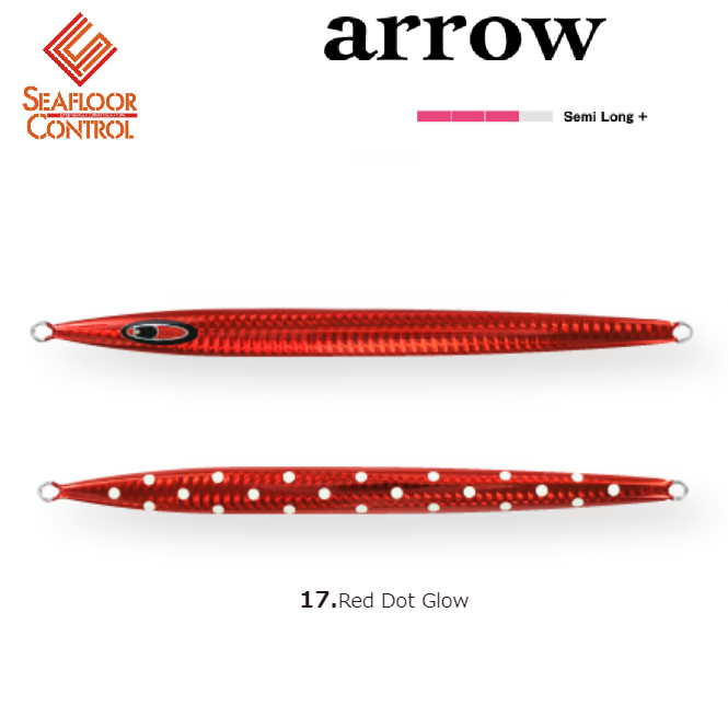 SEAFLOOR CONTROL Metal Jig ARROW 700g
