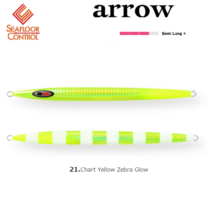 SEAFLOOR CONTROL Metal Jig ARROW 700g