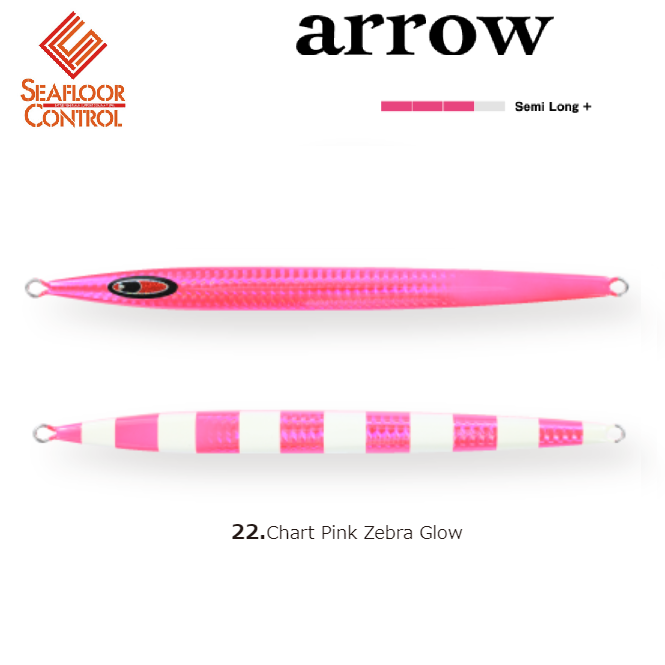 SEAFLOOR CONTROL Metal Jig ARROW 700g