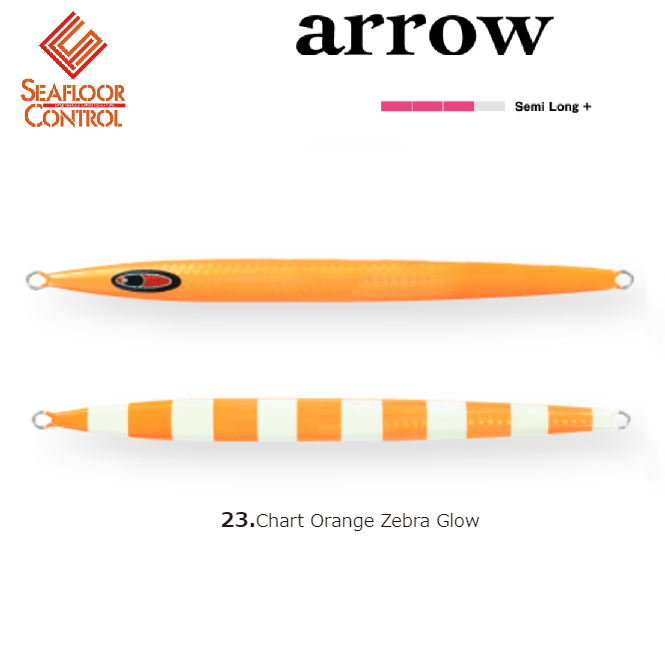 SEAFLOOR CONTROL Metal Jig ARROW 700g