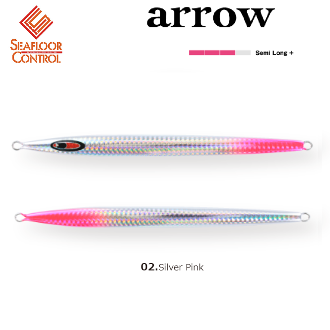 SEAFLOOR CONTROL Metal Jig ARROW 700g