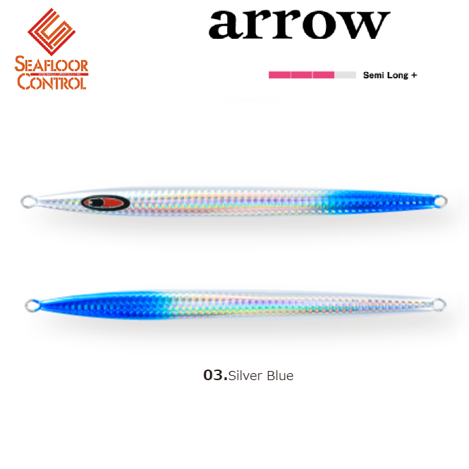SEAFLOOR CONTROL Metal Jig ARROW 700g