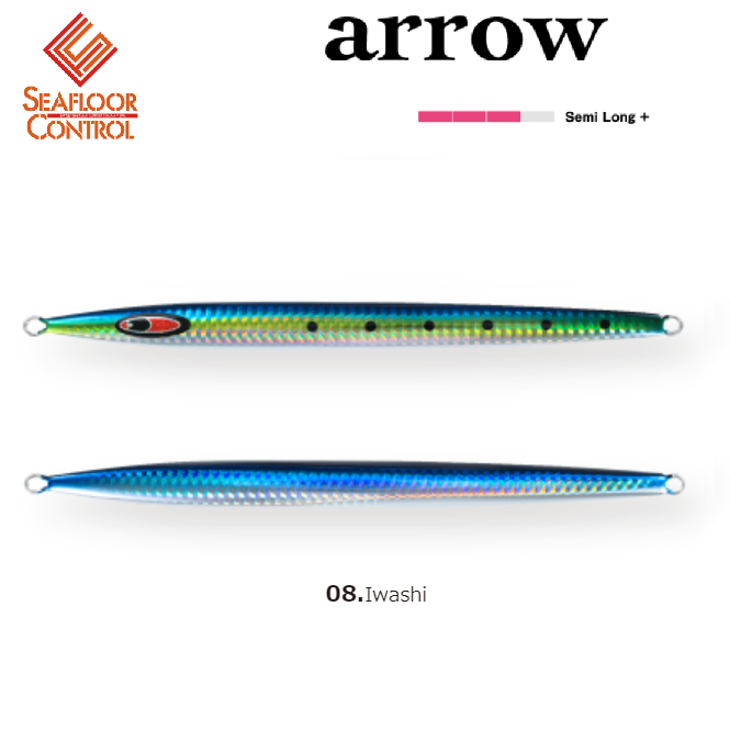 SEAFLOOR CONTROL Metal Jig ARROW 700g