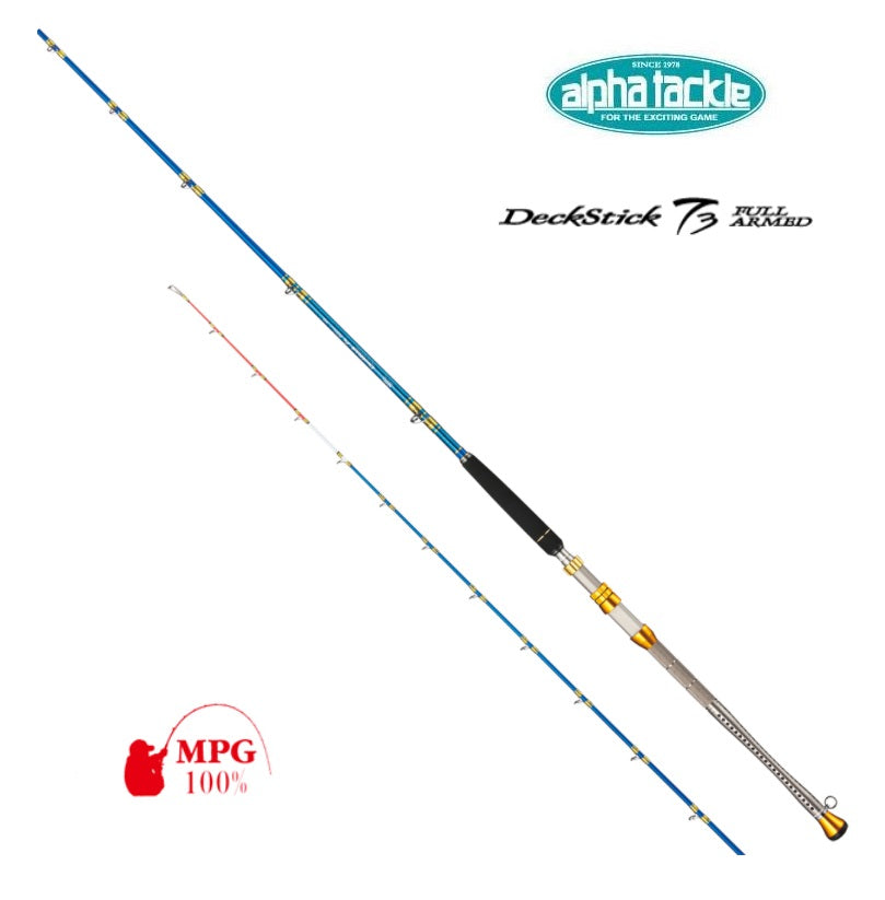 Alpha Tackle MPG Rod DeckStick 73 FULL ARMED