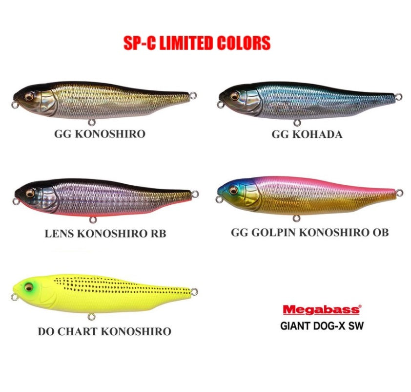 MEGABASS Pencil GIANT DOG-X SW 16.5g