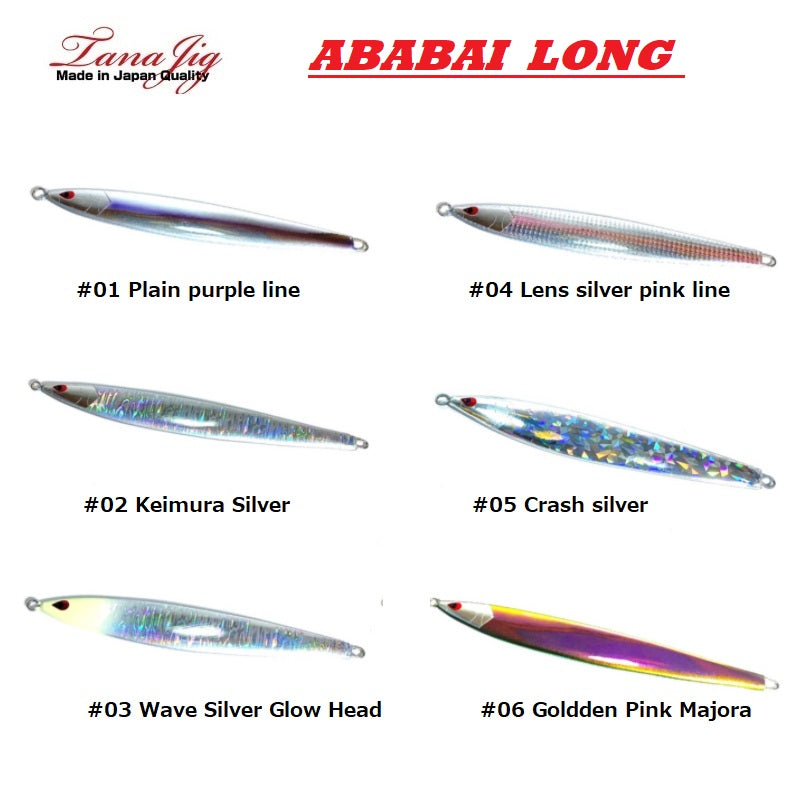 TANA JIG Metal Jig ABABAI LONG 175g
