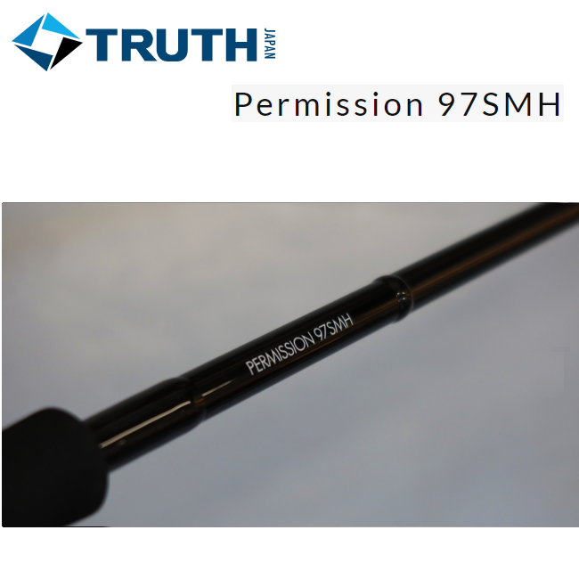 TRUTH JAPAN Seabass spinning Rod Permission 97SMH